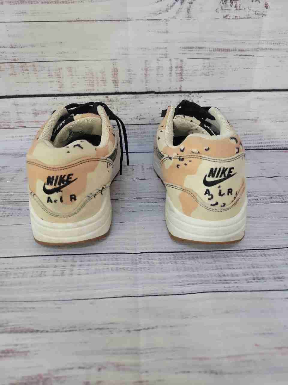 Men's Nike Air Max Premium Dessert Beach Camo Black Brown Sneakers Size 9.5