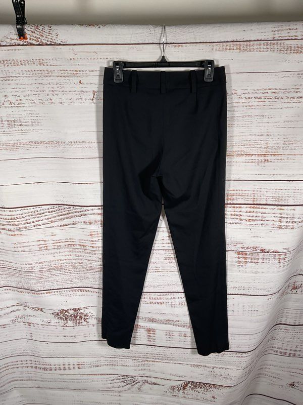 Anthony Vaccarello Women's Wool Black Dress Pants Size 34 EU Made in Italy