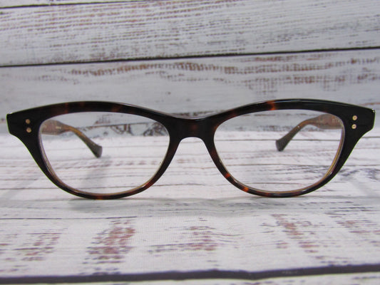 Dita Svelte Women's Brown Tortoise Cat Eye Eyeglasses Made in Japan
