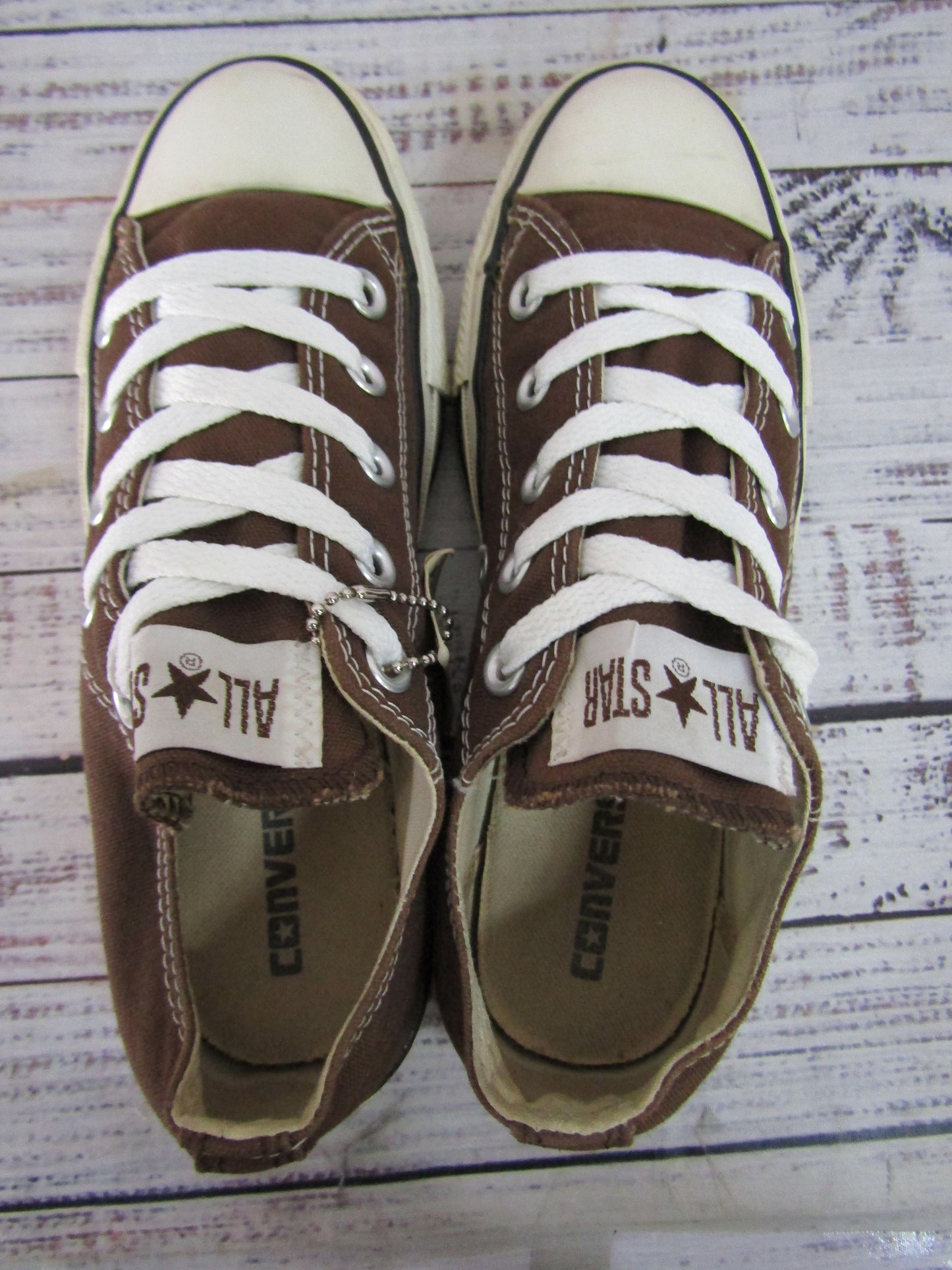 Converse Chuck Taylor All Star Women's Brown Low Top Sneakers Size 6