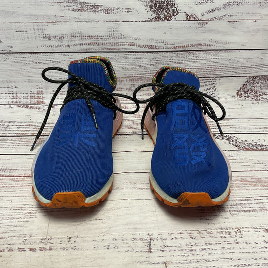Adidas Pharrell Williams NMD Human Race Inspiration Blue Sneaker Shoe Men 9.5