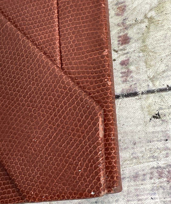 Tizo Snakeskin Embossed 4x6 Picture Frame Brown