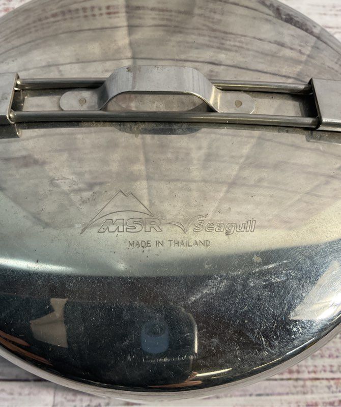 MSR Seagull Alpine Stainless Steel Stowaway Camping Pot