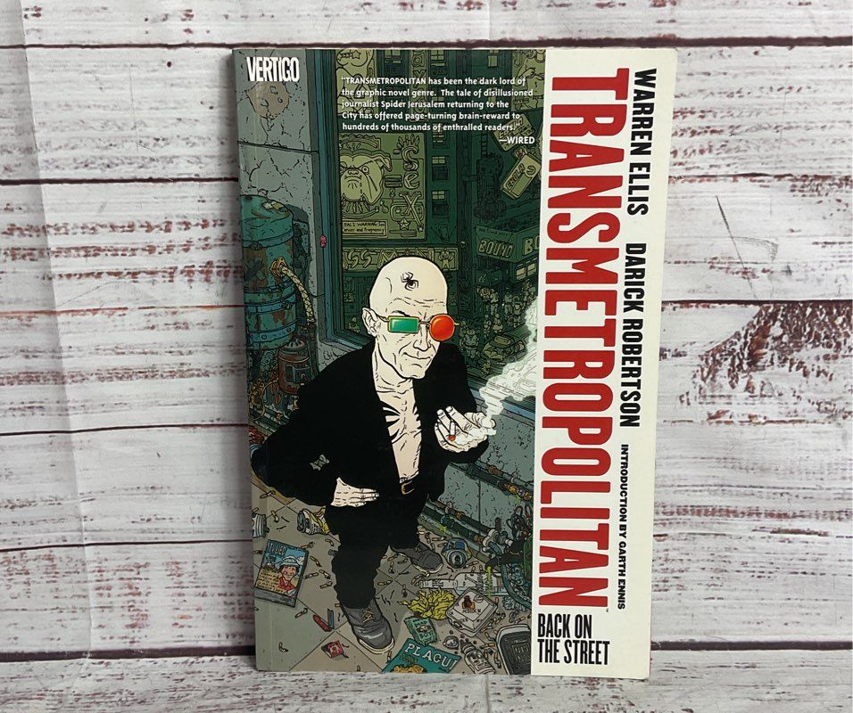 Transmetropolitan Warren Ellis Darick Robertson Lot of 5 Comic Books