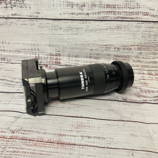 Tundra 1x-2.5x Zoom Slide Duplicator T mount Camera Lens