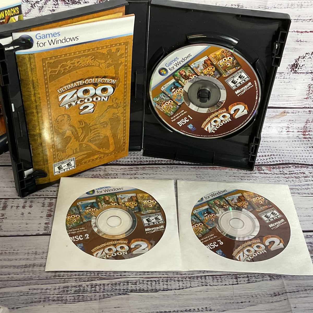 MICROSOFT Game Studios Ultimate Collection ZOO TYCOON 2 PC Windows Game