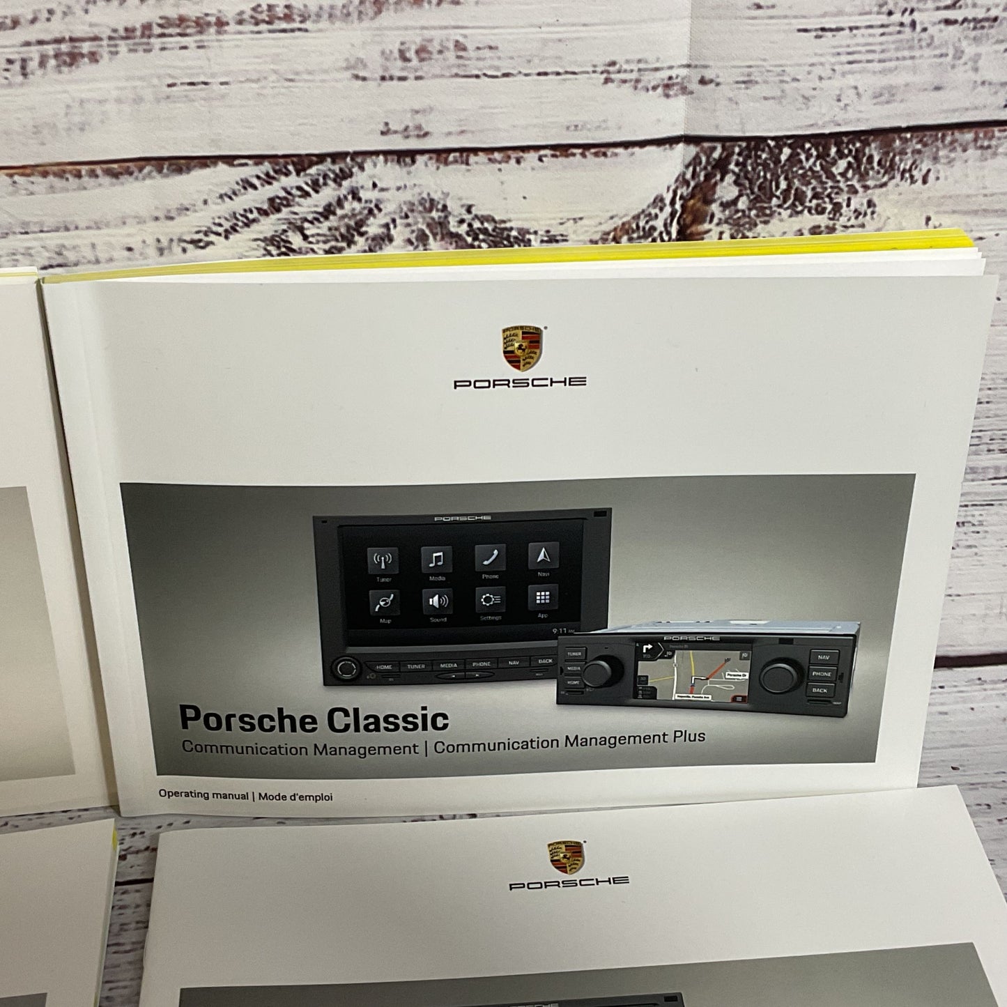 PORSCHE PCCM Porsche Classic Communication Management System Manuals