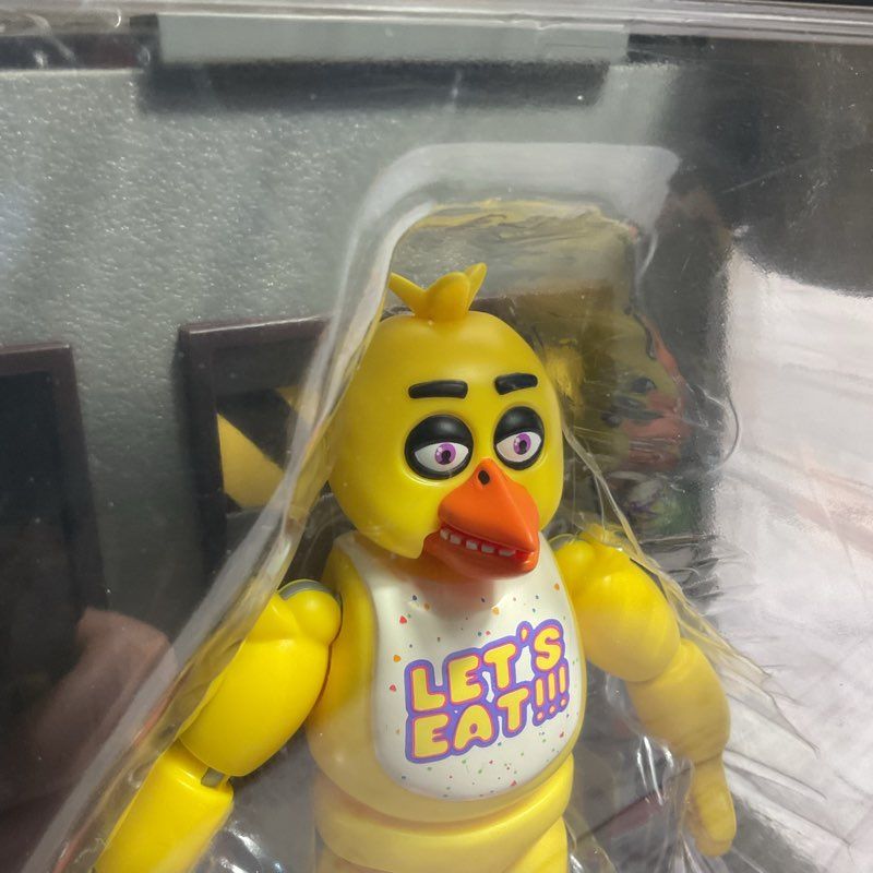NOB Jazwares Five Nights At Freddy's Office Set Chica & Foxy 5" Figure Bundle