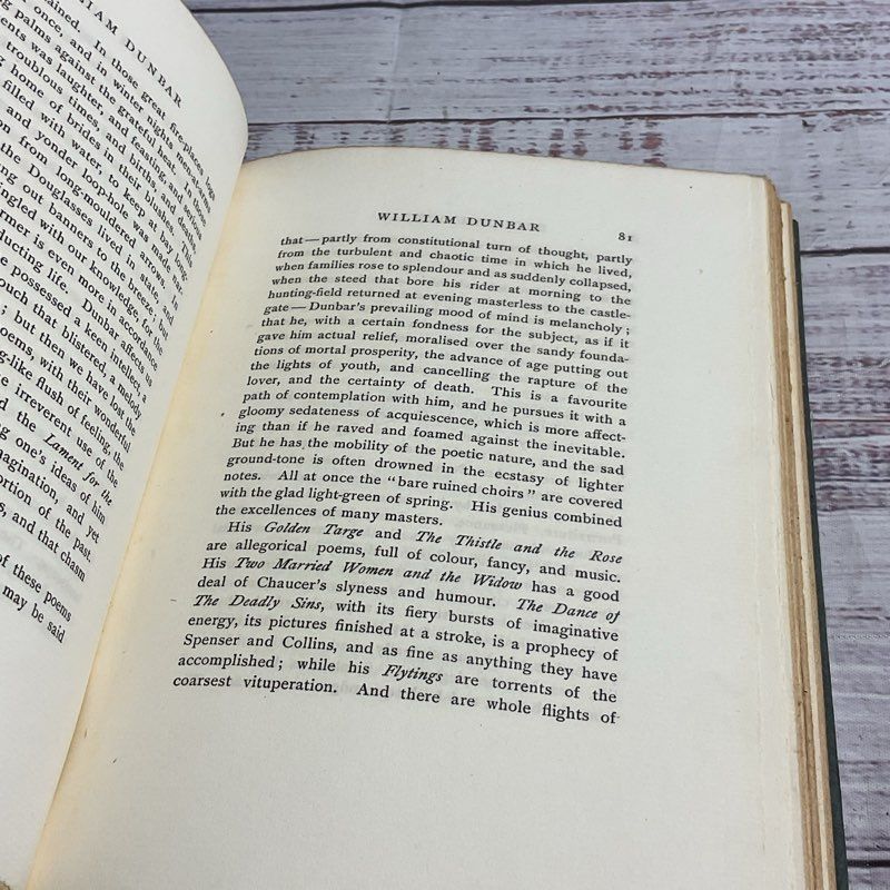 Dreamthorp: A Book Of Essays By Alexander Smith 1913 Limited Edition HC Book