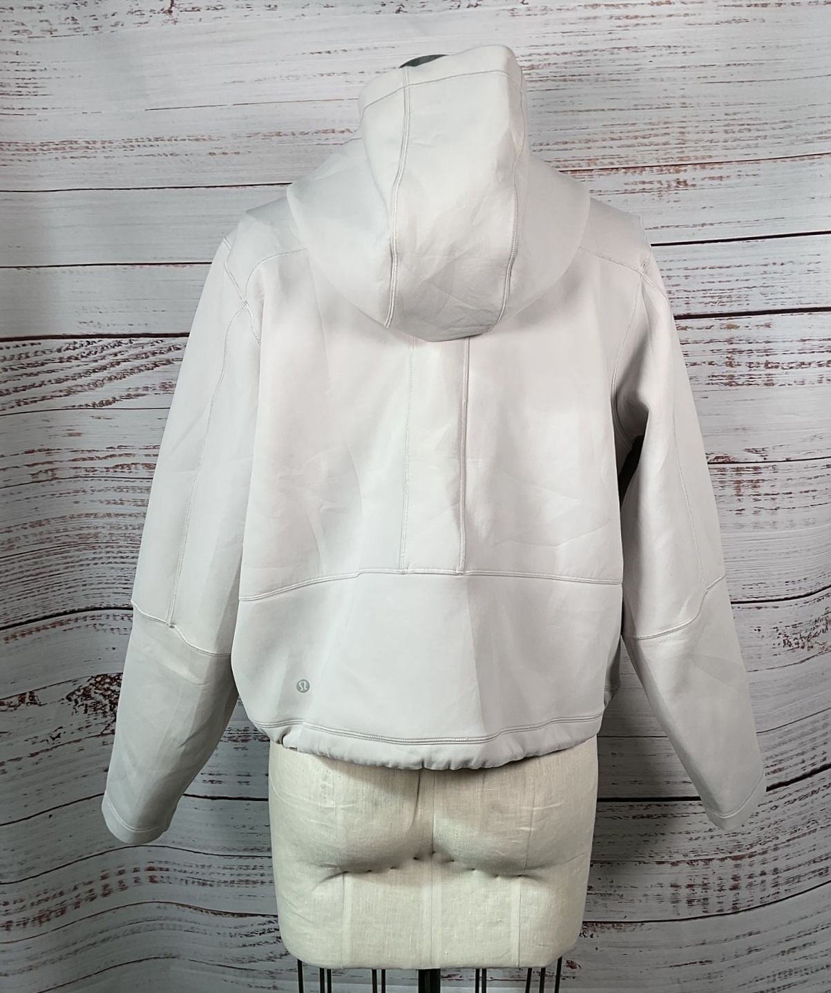 Lululemon Scuba Oversized Half-Zip Hoodie w/ Adjustable Waist Opal- Size 12