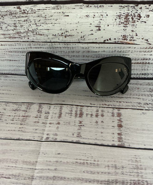 Women's Missoni Black Zig Zag/Chevron Cat Eye Sunglasses