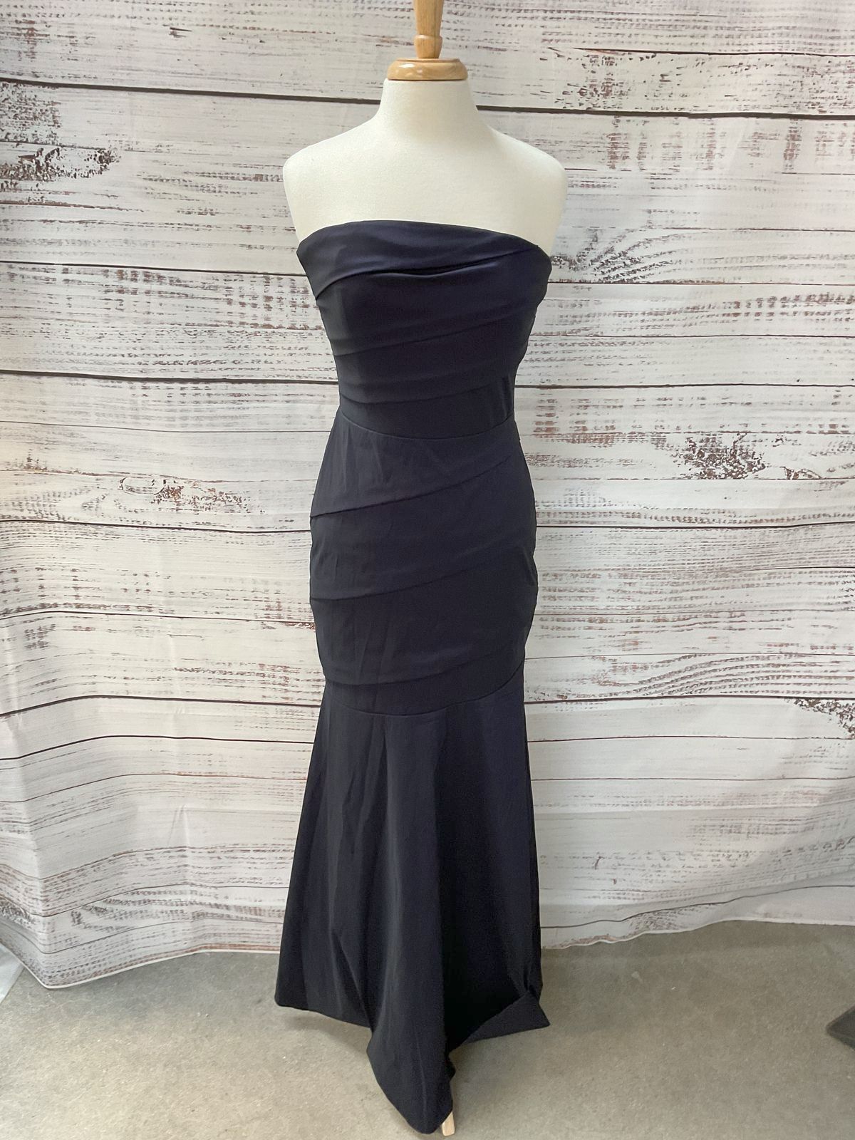 Rubber Ducky Purple Strapless Dress - Size L