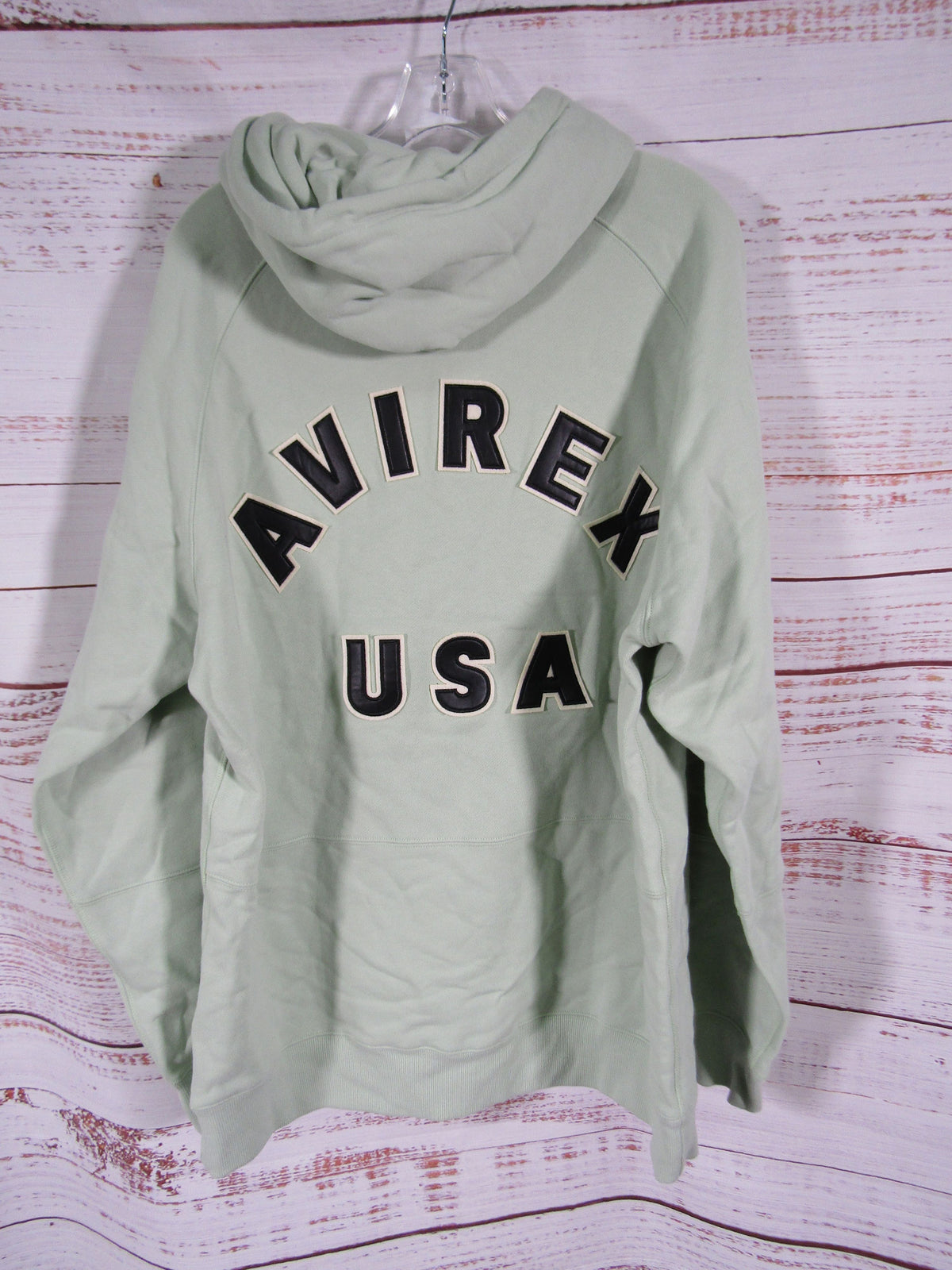 Avirex Icon Men's Seafoam Pullover Hoodie Sweater Size XL