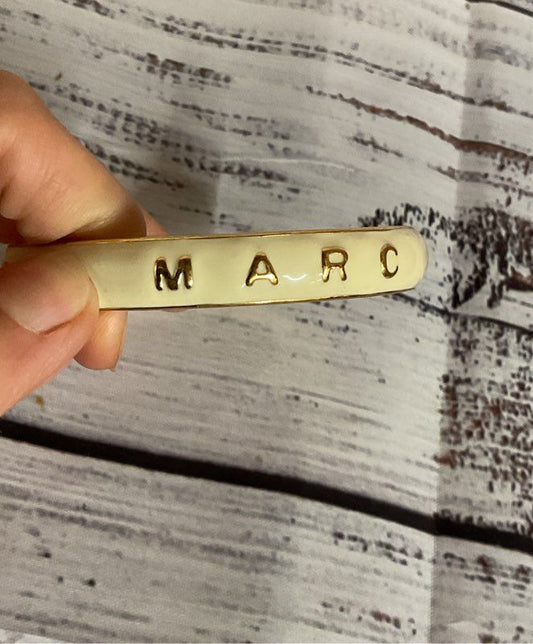 Marc Jacobs Enameled Gold Tone Bangle & Ring Set