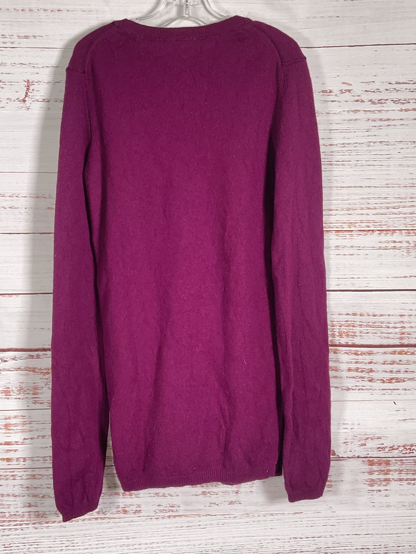 Theory Purple Cashmere Sweater - Size P