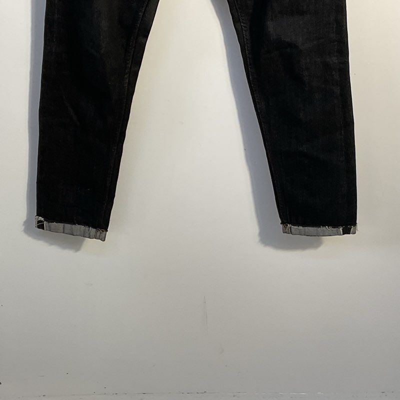 Closed Cooper Tapered 1921 Black Cuffed Jeans - Size 30