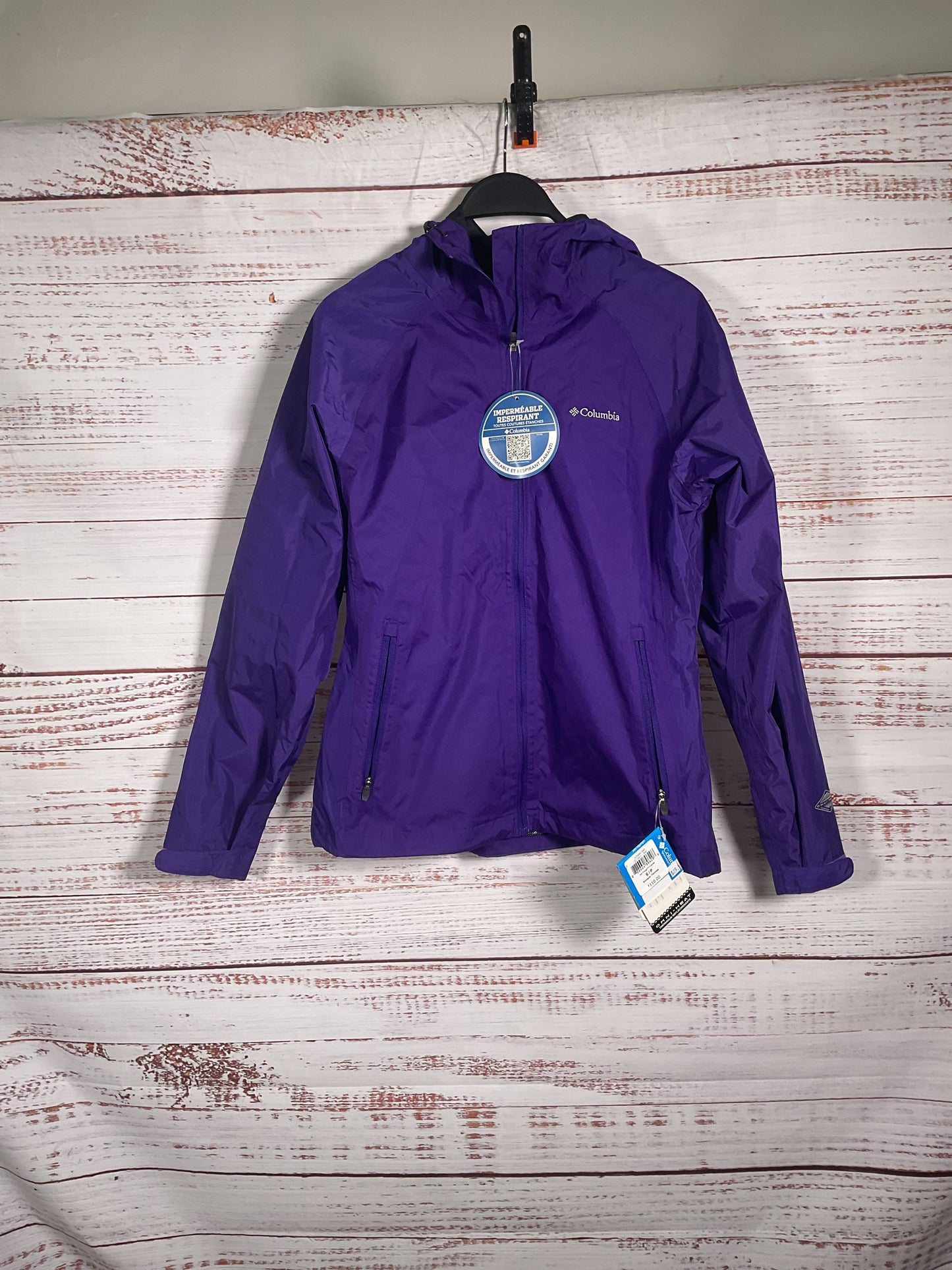 Columbia Purple Omni-Heat Zip Up Jacket Women's - Size S