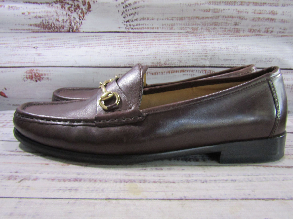 Cole Haan Ascot II Men's Brown Leather Horsebit Loafers Size 8 C02497