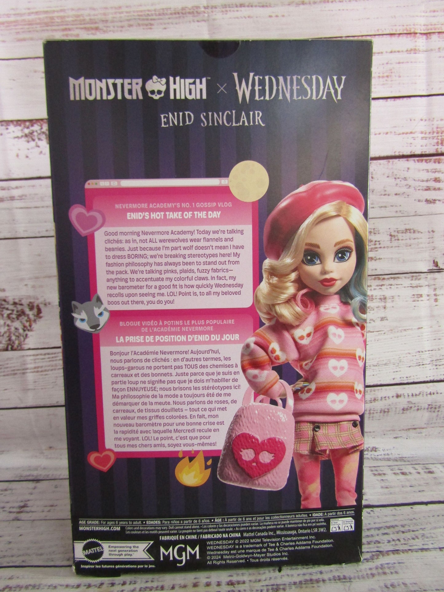 Mattel Monster High x Wednesday Enid Sinclair Doll