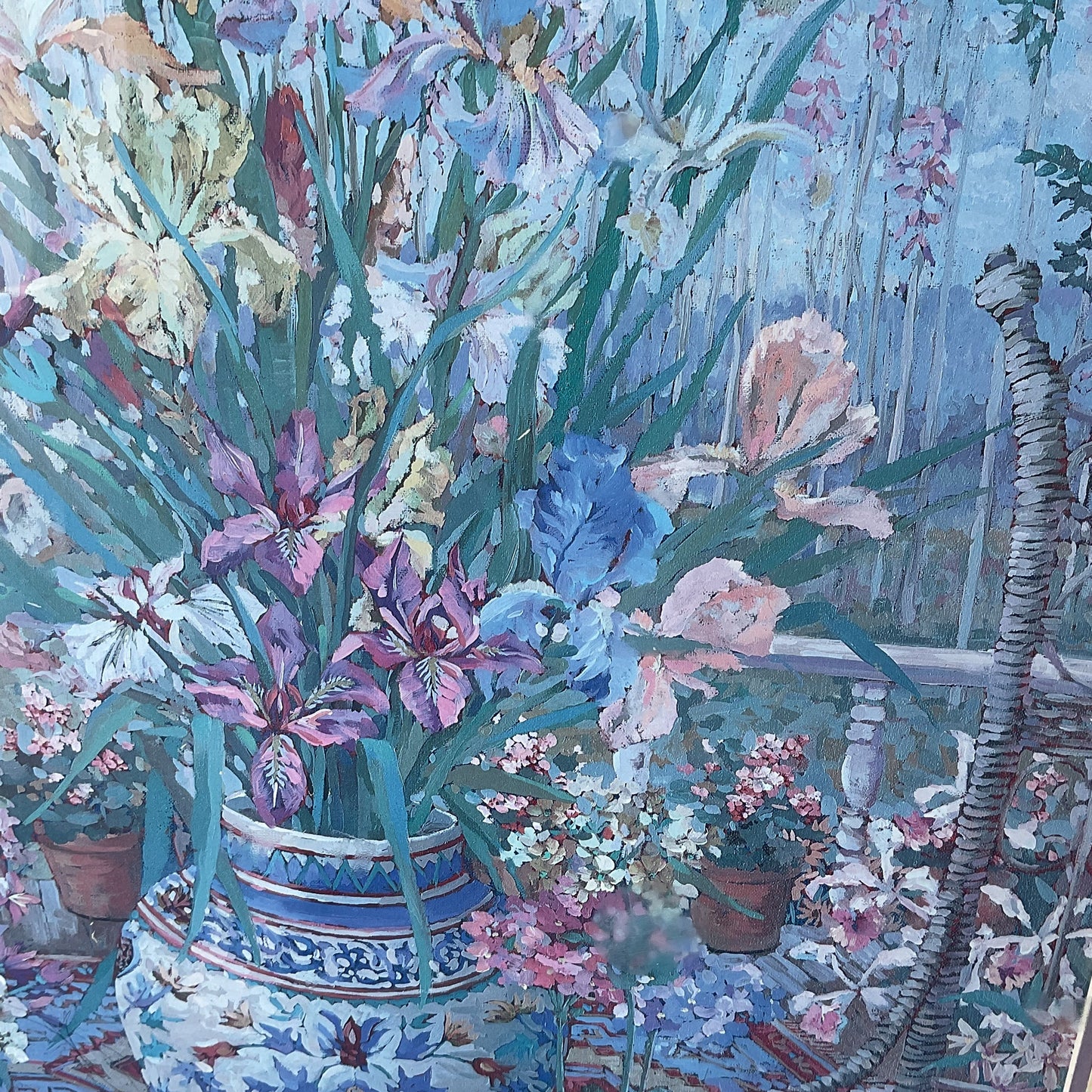 John Powell Still Life On the Veranda Print