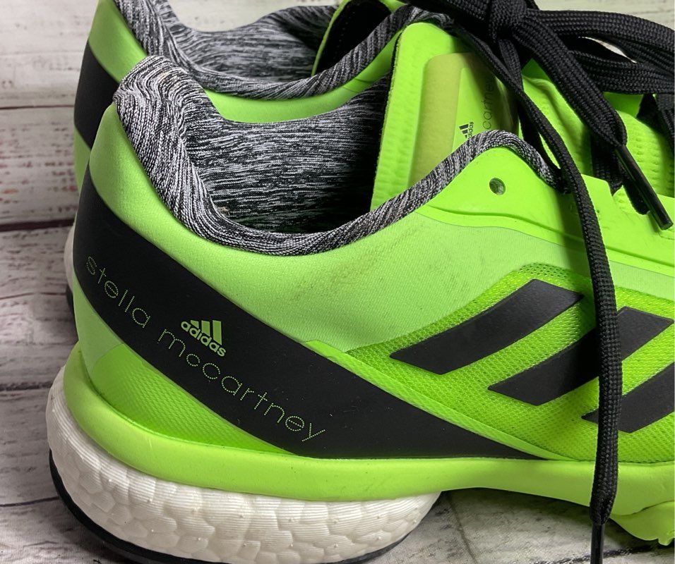 Stella McCartney x Adidas Tennis Sneakers Signal Green 11
