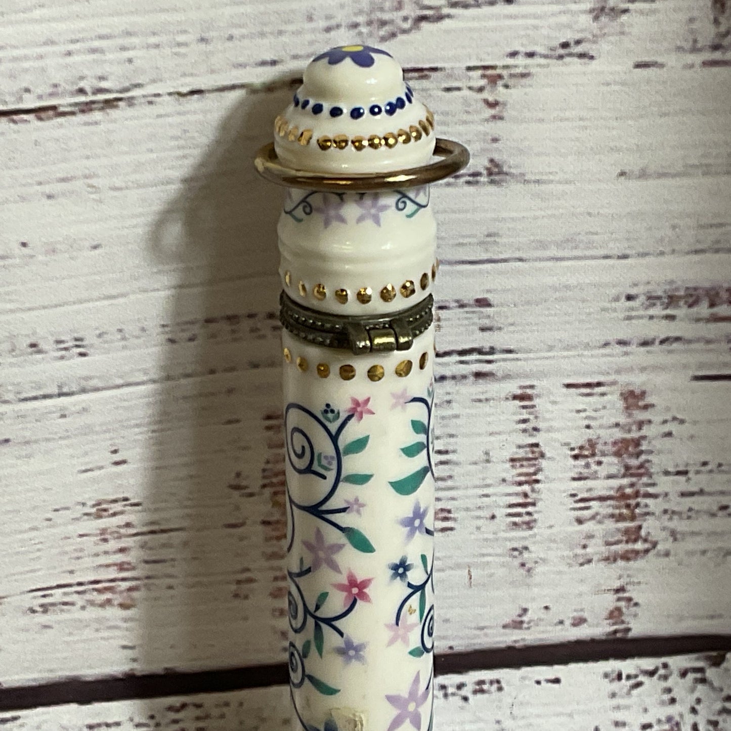 SUSAN FISCHER WEISS Ceramic Mezuza- 5.5"