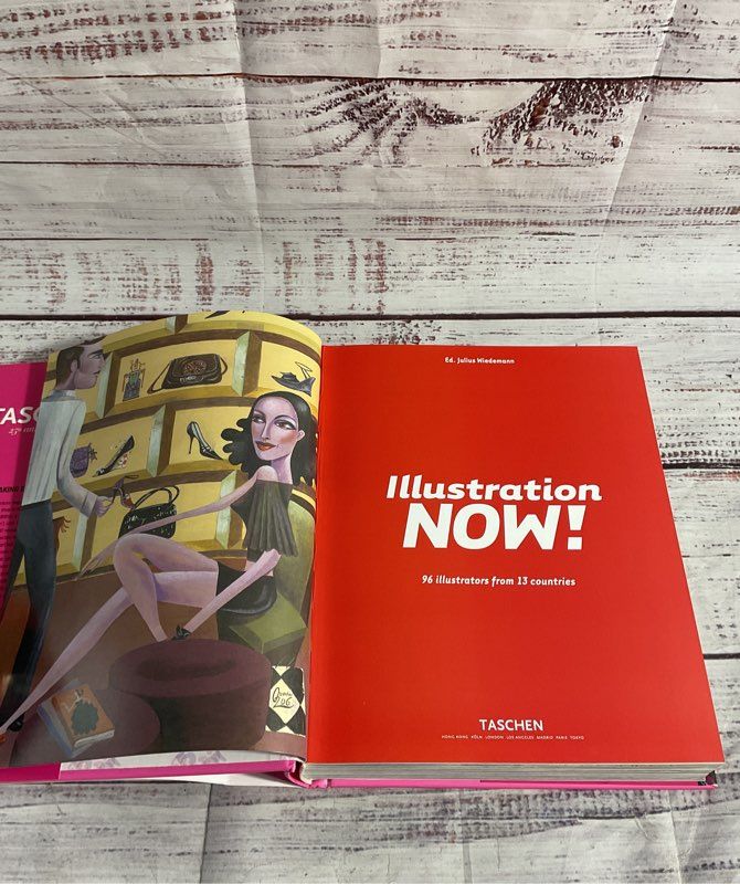 Illustration Now! Ed Julius Wiedemann Taschen Hardcover Book