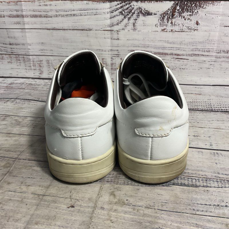 Bruno Magli Warren White Leather Sneaker Men's Size 8.5 US