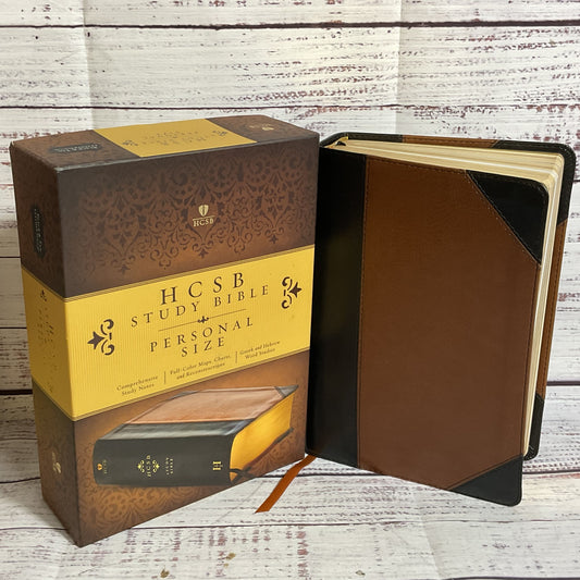 NEW HCSB Study Bible Personal Size