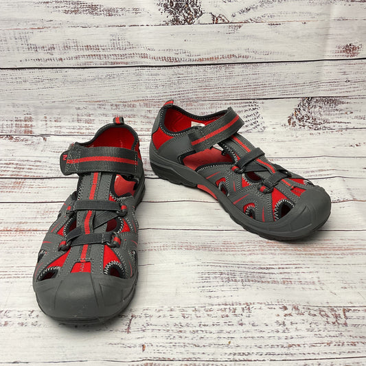 Merrell Hydro H2O Grey Red Athletic Hiking Shoe Women Size 5