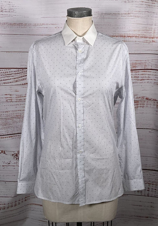 The Kooples Square Printed Button Down Shirt Multicolor M