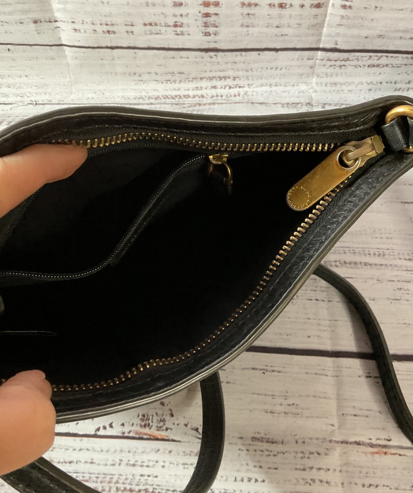 Marc by Marc Jacobs Black Leather Crossbody Shoulder Bag
