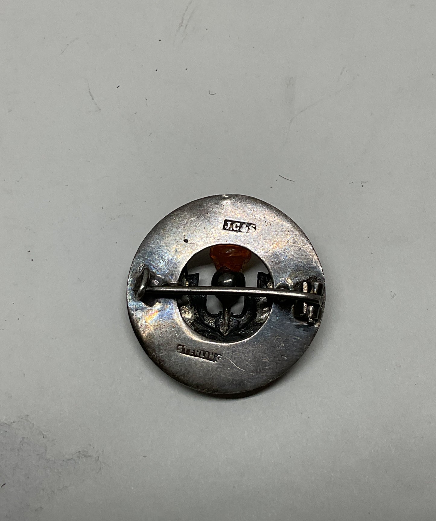 Joseph Cook & Son Sterling Silver Vintage Brooch AS IS