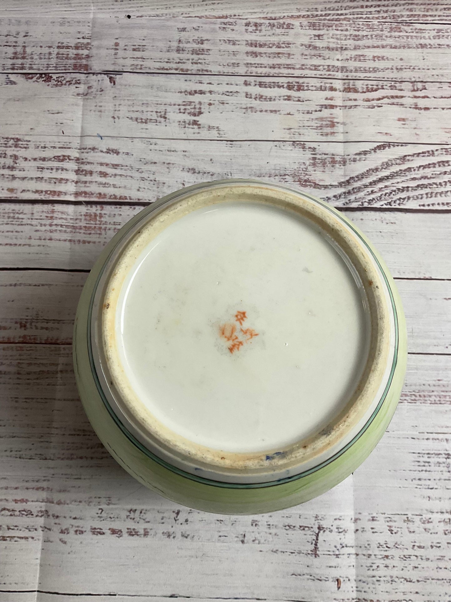 Chinese Field Scene Art Porcelain Pot Vase