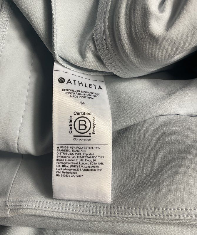 Athleta Endless Pant Snowfall Blue 14