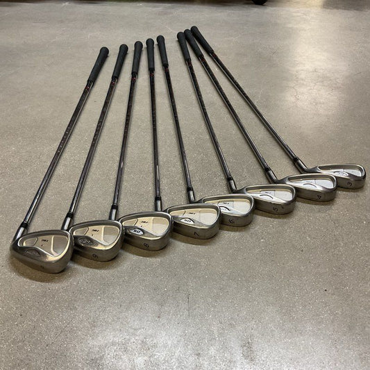 TAYLORMADE RAC OS 2005 T-Step Ultralite Iron Set- 3,4,5,6,7,8,9,P