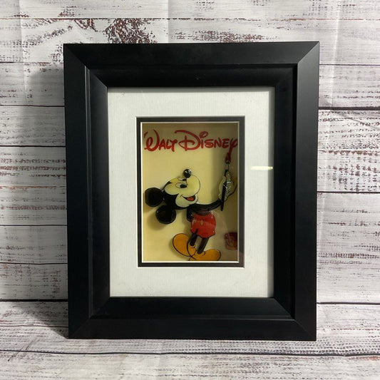 Mickey Mouse Custom Layered 3D Disney Shadowbox Art By Thomas Emery 2014
