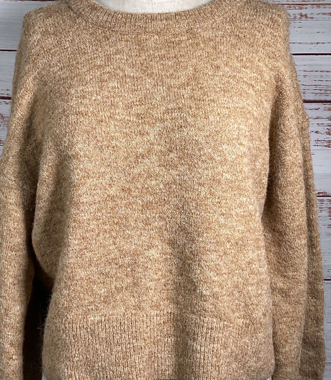 Calvin Klein Jeans Pullover Sweater Amphora Beige L