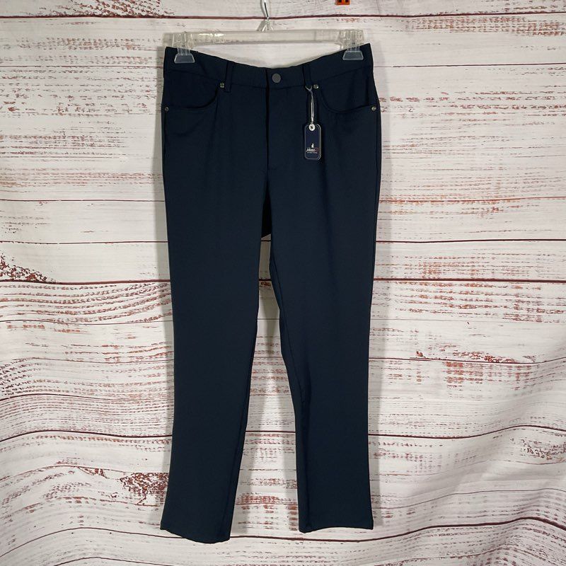 NWT Johnnie-O Momentum Stretch Knit Performance Slacks Navy Pants - Size 30x30