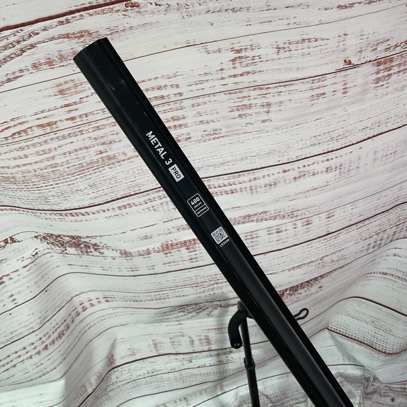 Stick King Metal 3 Pro Defense 400 Gram Black Lacrosse Shaft