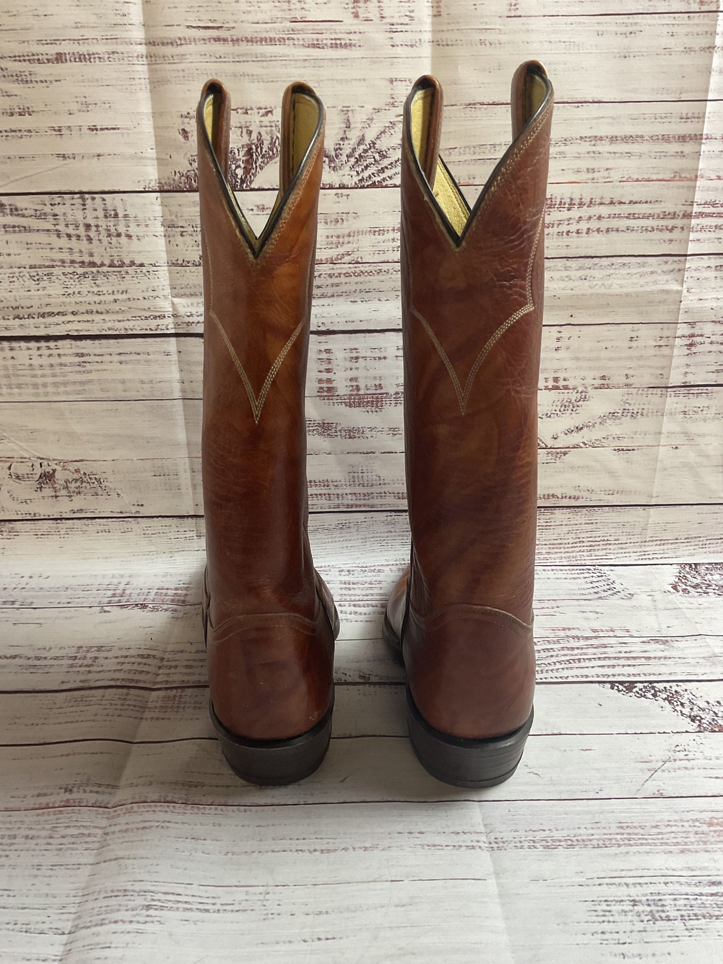 Tony Lama Brown Style 5084 Western Cowboy Boot Men 8.5