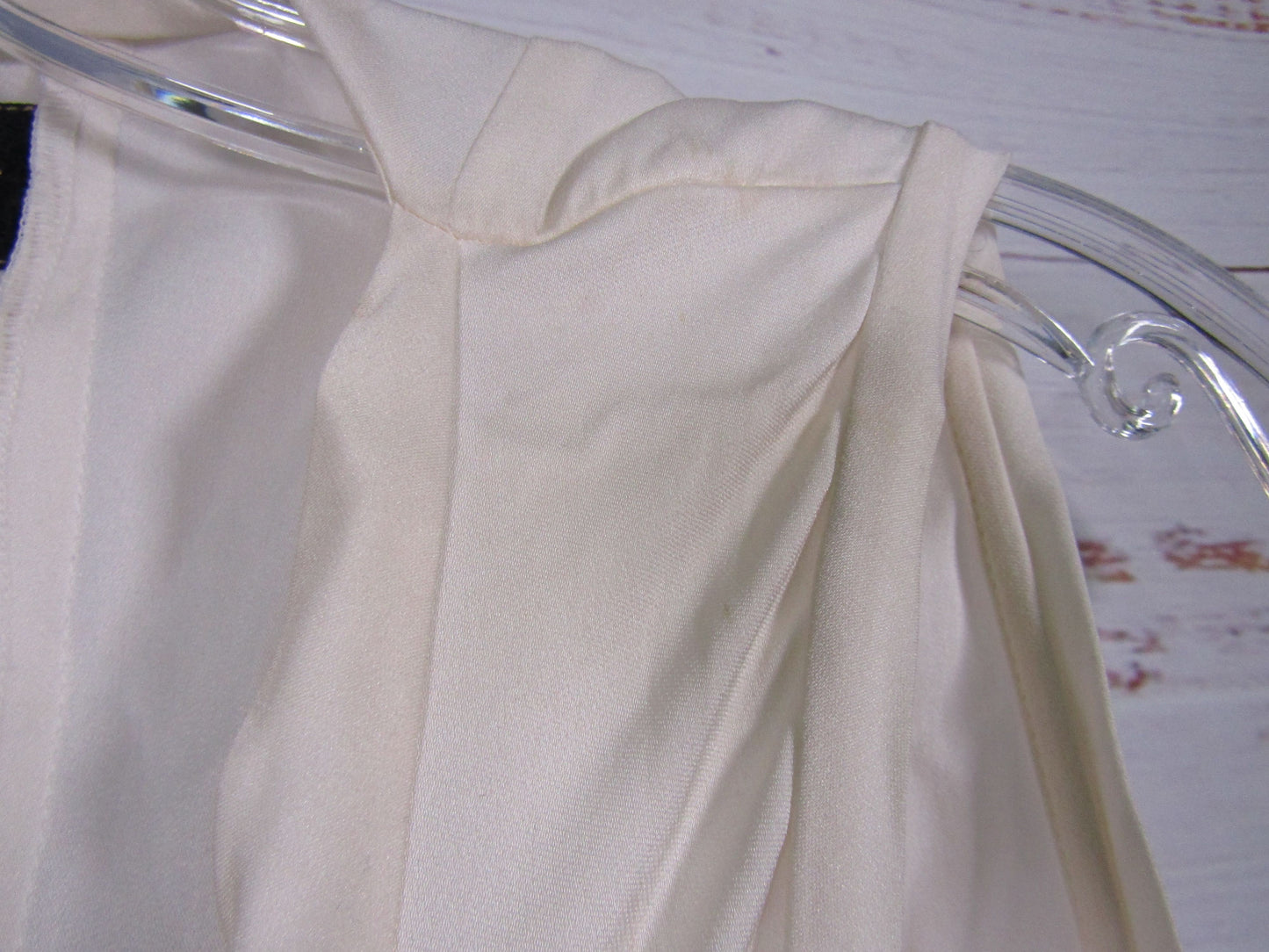 Biya Women's White Sleeveless Dress Size S