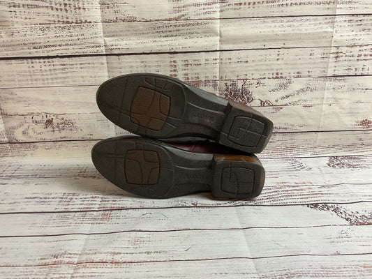 NAOT Burgundy Ankle Shootie Shoes Women's Size 39
