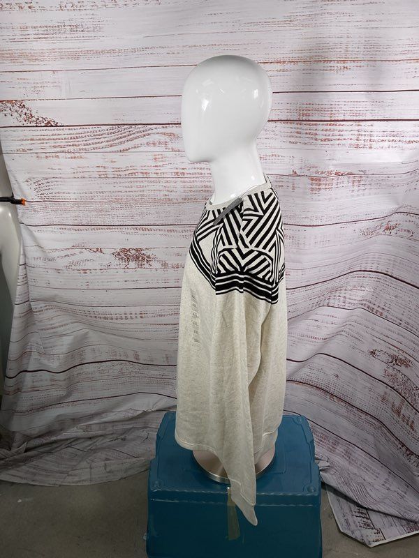 NEW Sean John Heather Grey & Black Top Pattern Pullover Long Sleeve Size 3XL