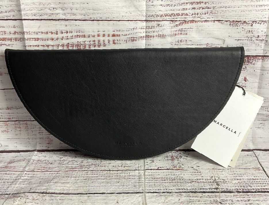 Marcella Luna European Leather Convertible Crossbody Black
