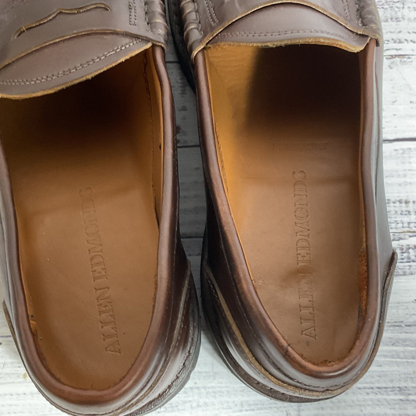 ALLEN EDMONDS Randolph Men's Brown Loafer Shoes- SZ 11