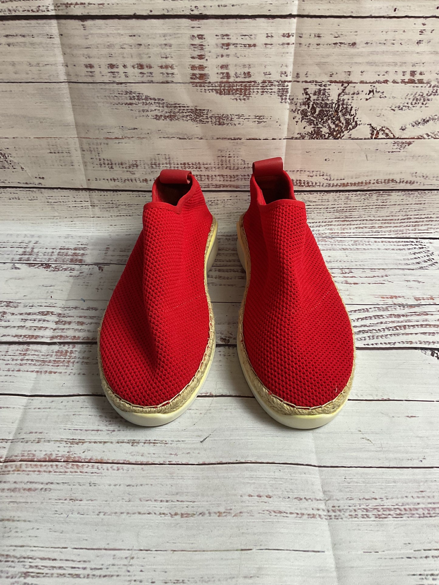 Kelsi Dagger Red Mesh Shoe Women's 6