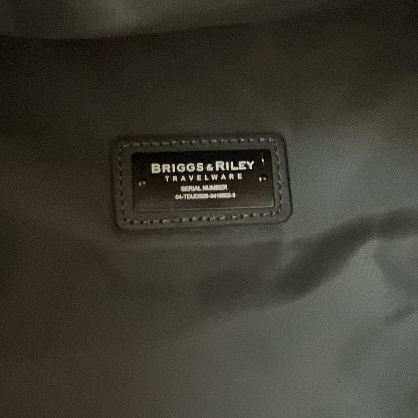 BRIGGS & RILEY Transcend 26” Red Upright Rolling Duffle Luggage 04-TDUD526