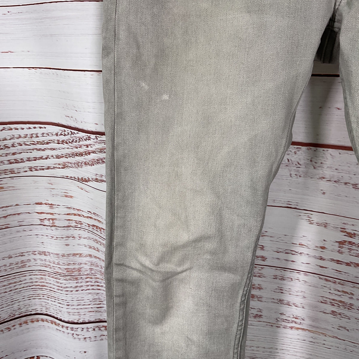 All Saints Gray Cigarette Slim Straight Denim Jeans Pants - Size 34x28