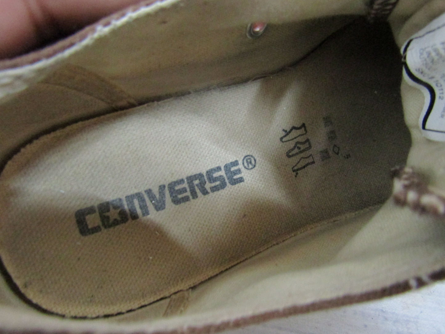 Converse Chuck Taylor All Star Women's Brown Low Top Sneakers Size 6